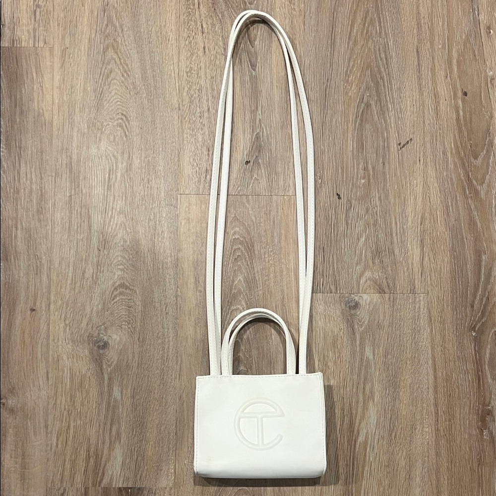 Telfar Cream Mini Bag